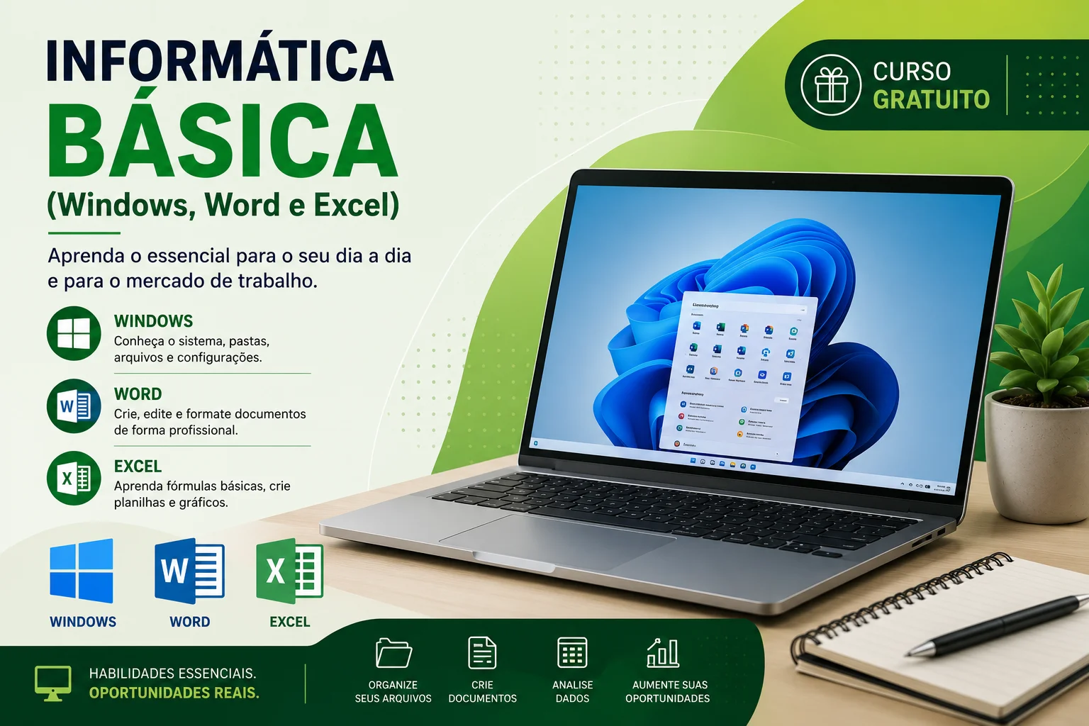 FundaBie – Informática Básica (Windows, Word e Excel)