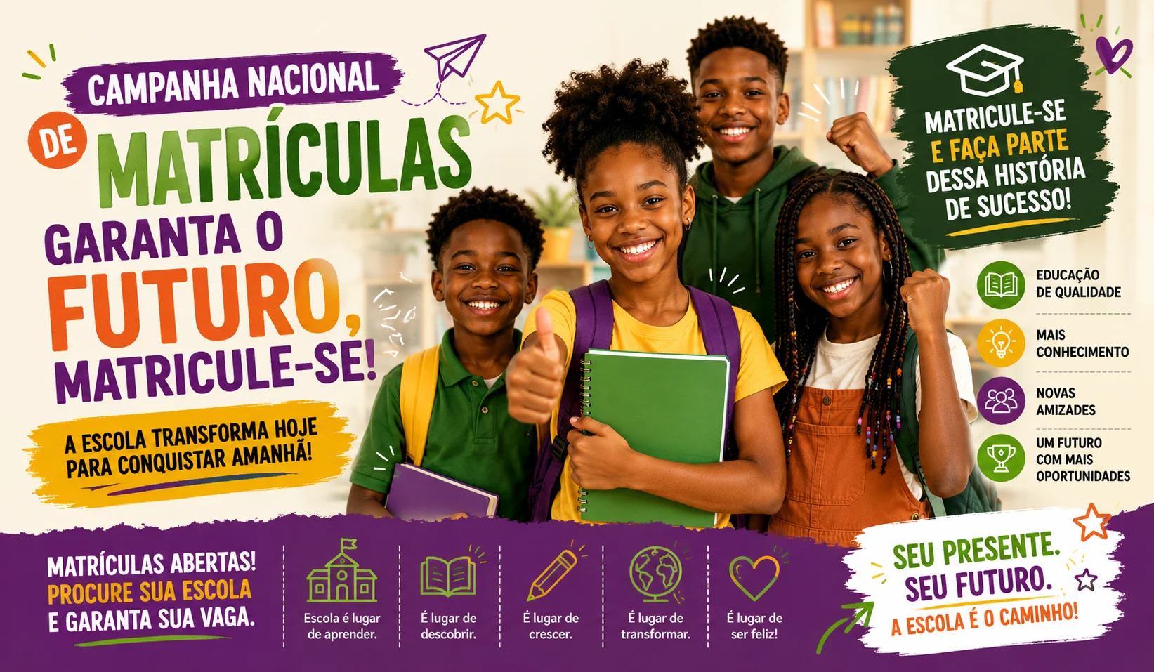 Campanha Nacional de Matrículas 2026/2027